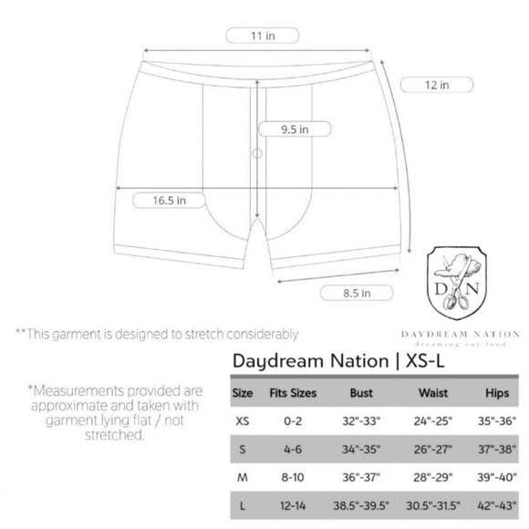 NWT REVOLVE Daydream Nation Boxer Black Shorts Size Small - Picture 7 of 9